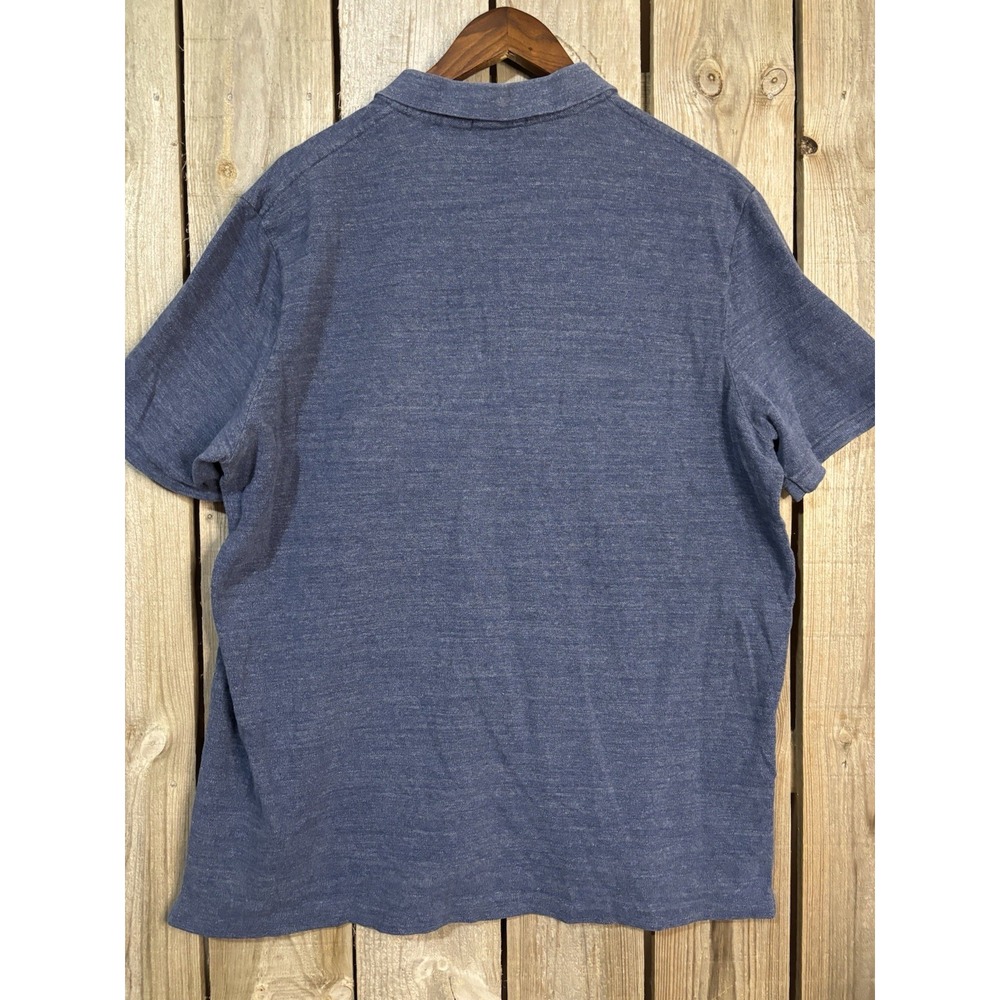 Polo Ralph Lauren Classic Fit Polo Shirt Men's XL Heathered Blue Cotton - Picture 3 of 6